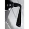 Kingston Brass KS3040ZL Single-Handle Three-Way Diverter Valve with Trim Kit, Matte Black KS3040ZL - alternate 6